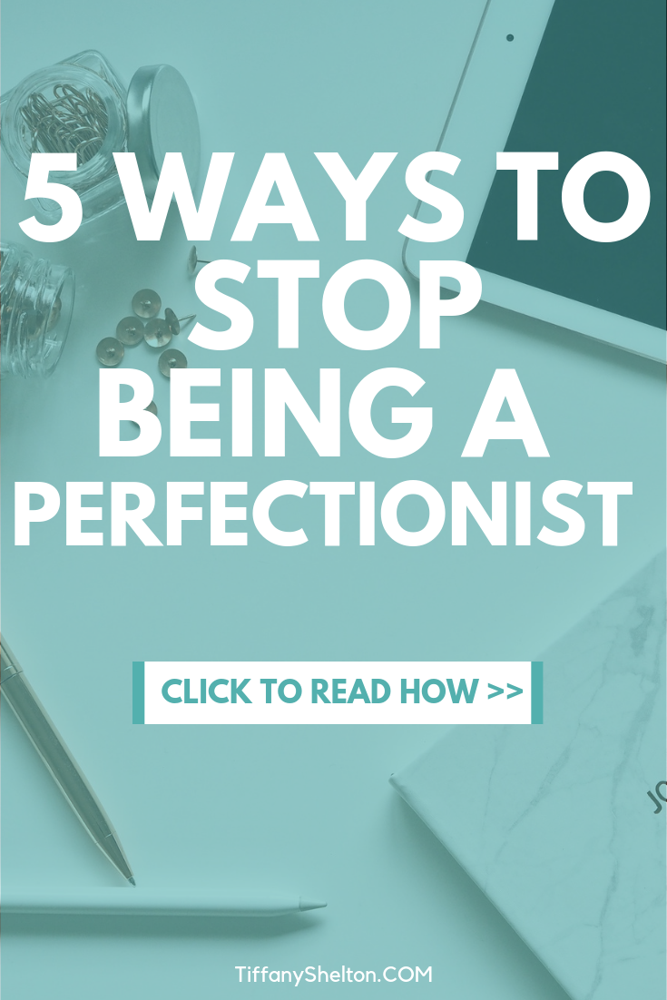 overcome perfectionism